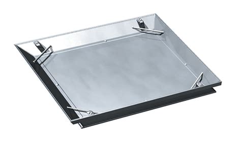 utility box steel access covers and frames|deep recessed tray covers.